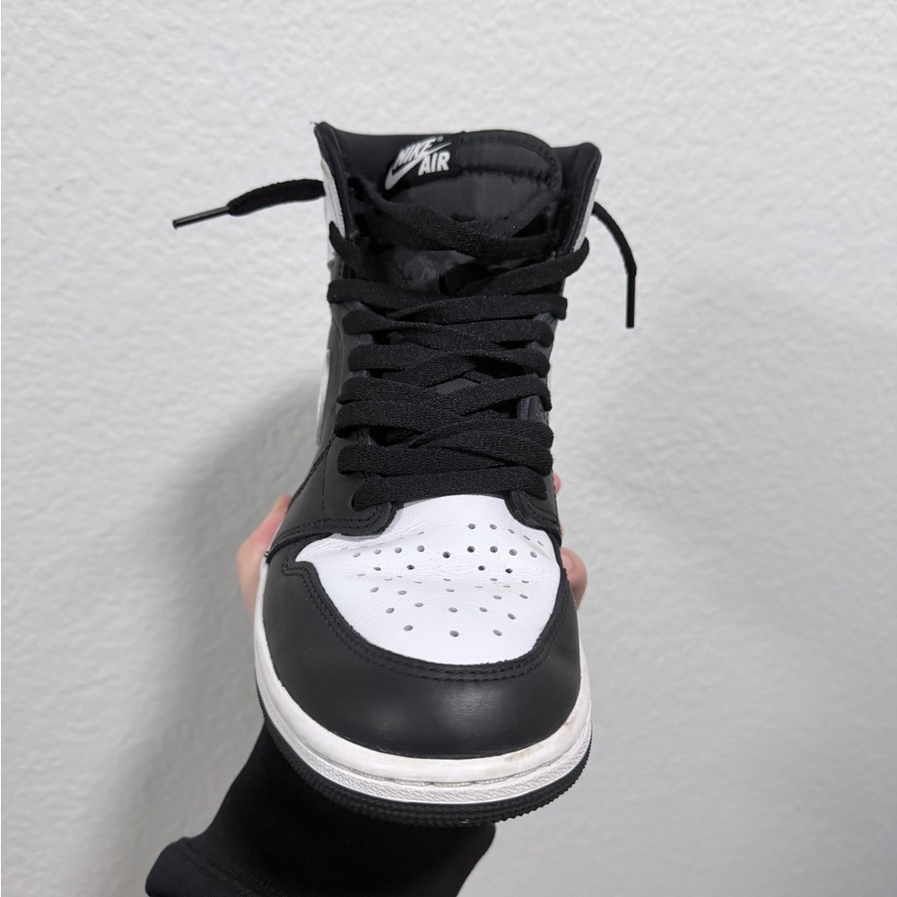 Jordan retro 1 high black and white - Picture 2 of 9